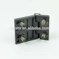 RH-186B zinc alloy hinges with black powder coated